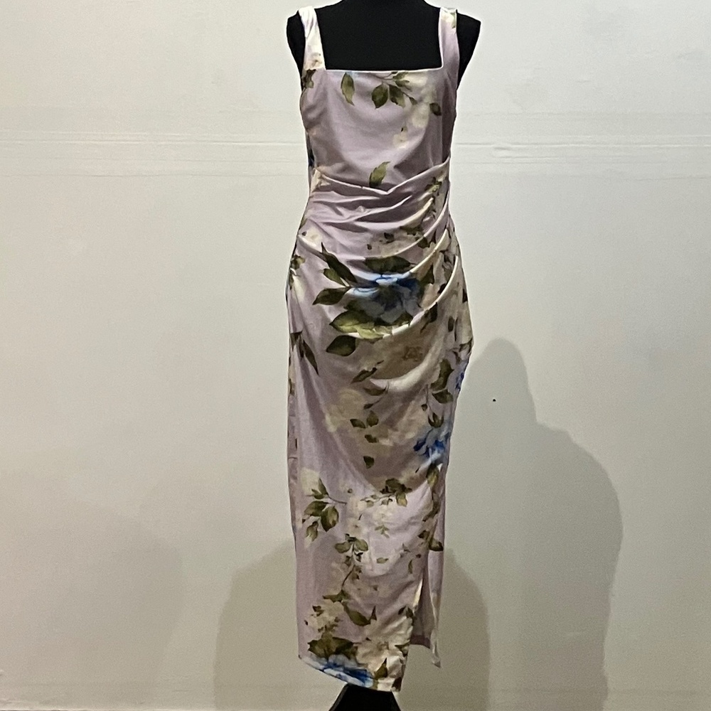 Lavender floral  dress